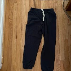 Madewell deep navy sweatpants